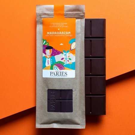 Tablette de chocolat Madagascar 70%