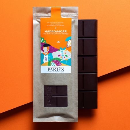 Tablette de chocolat Madagascar 85%