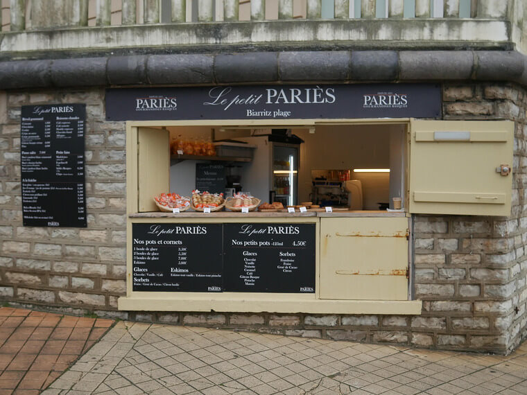Boutique Pariès à Biarritz